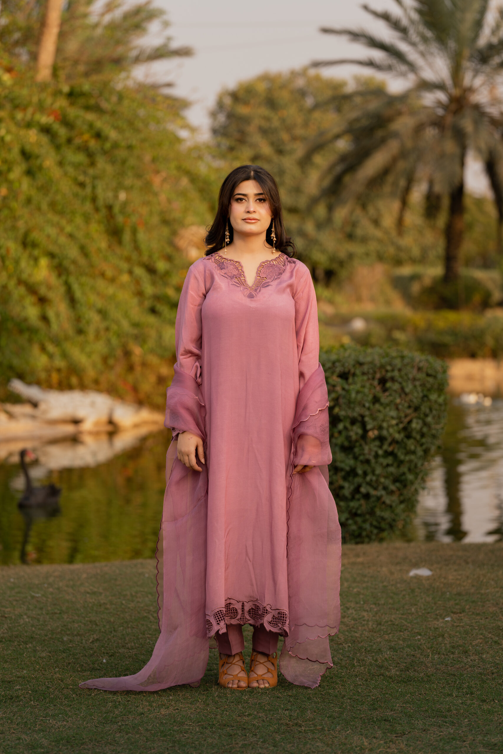 meena dress maroon
