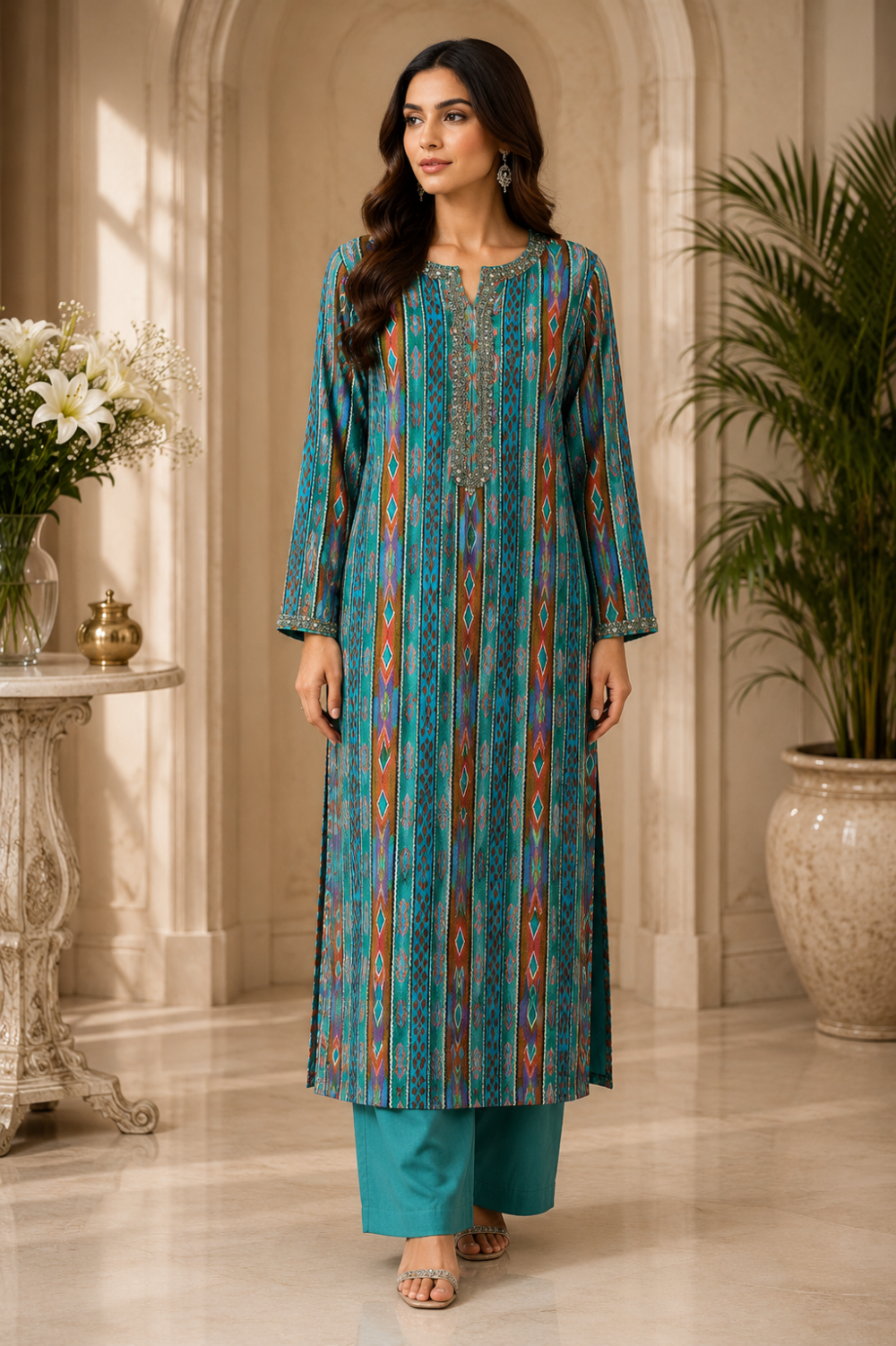 Turquoise Tribal Elegance